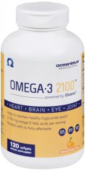 Pack of 12-Omega-3 2100 Sgc Oceanblue Soft Gel 120 By Oceanblue USA 