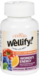 Pack of 12-Wellify Womens Energy Tab 65 By 21st Century USA 
