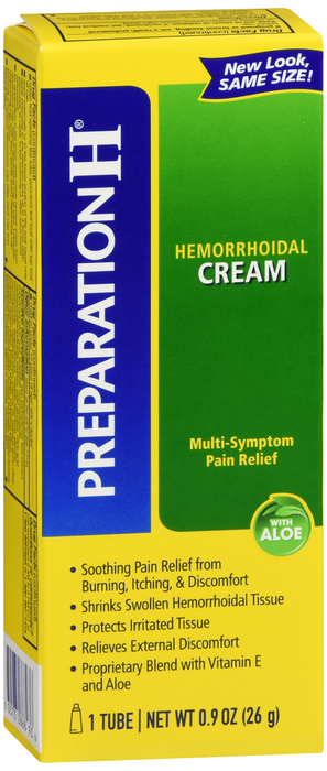 Preparation H Cream Multi-Symptom Cream 0.9 oz By Glaxo Smith Kline Consumer Hc 