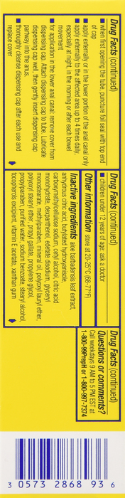 Pack of 12-Preparation H Cream Multi-Symptom Cream 0.9 oz By Glaxo Smith Kline Consumer Hc USA 