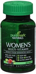 Puremark Multivitamin Women Tab 60 By 21st Century USA 