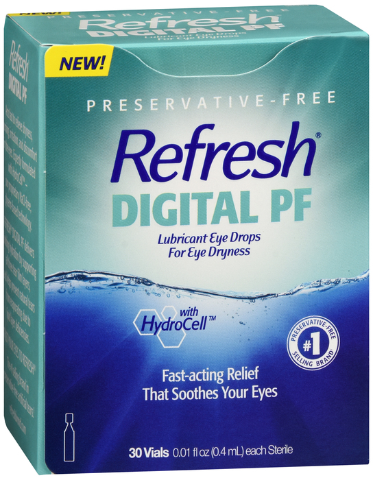Refresh Digital Eye Drops PF UD Drops 30 By Allergan USA