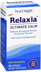 Relaxia Ultimate Calm Capsule 30 By Natrol USA 