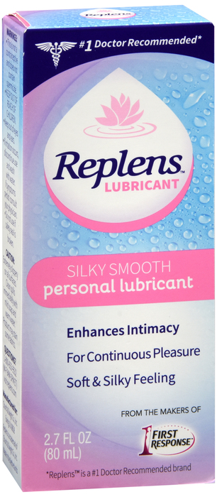 Pack of 12-Replens Silky Smooth Lubricant Jel 2.7 oz By Church & Dwight USA