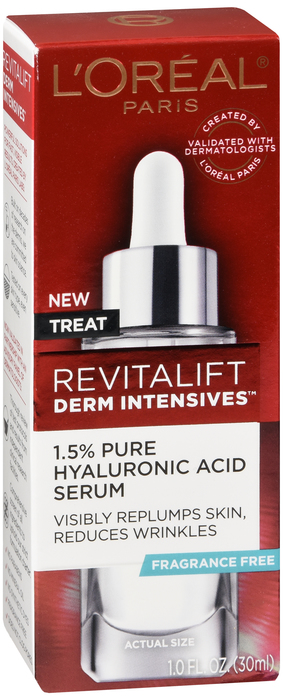 Revitalift Derm Hyaluronic Acid Serum 1oz By L'Oreal Hair Color/Skin USA 