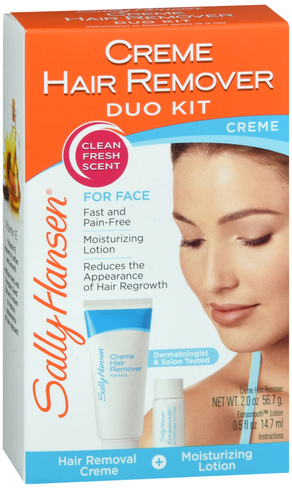 Pack of 12-Sally Hansen Hair Removal Face Cream Kit 2 oz By Hfc Prestige International USA 