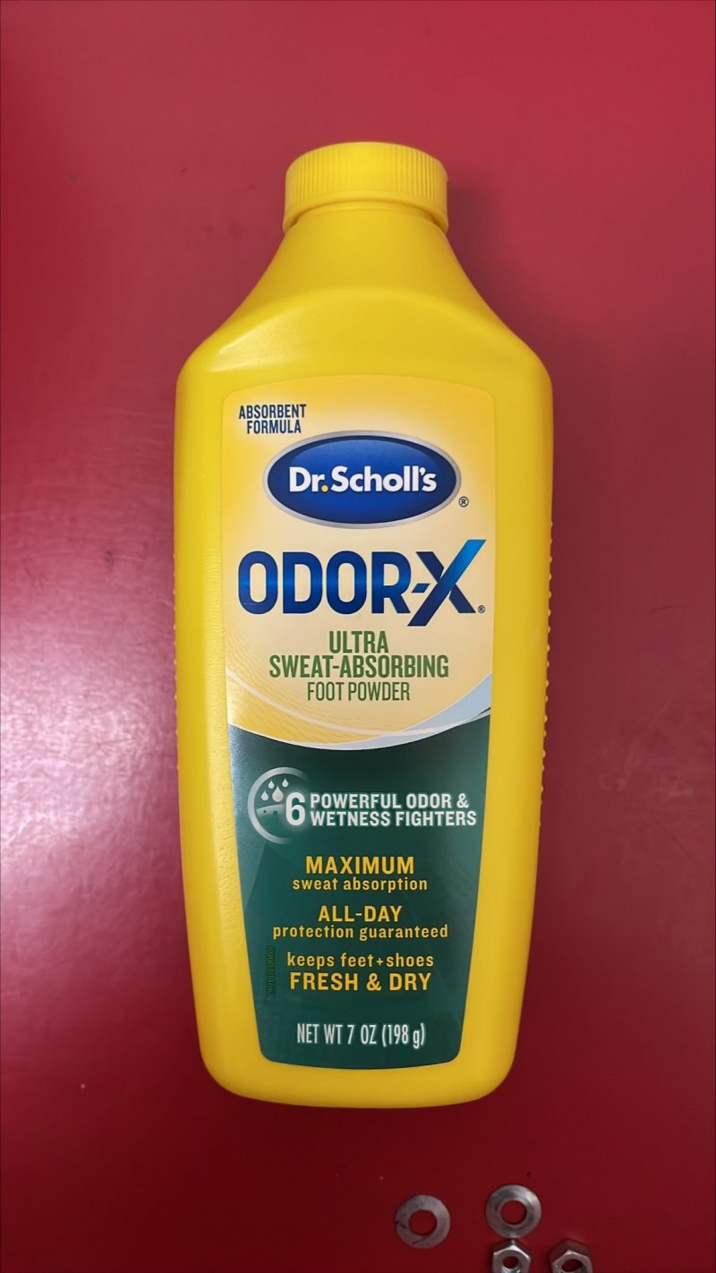 Pack of 12-Scholls Odor-X Ultra Foot Powder 7 oz Powder By Emerson/DR Scholls USA 