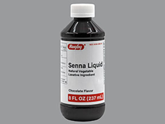 Case of 24-Senna Chocolate 8.8 mg Liq 237 ml Liquid 8.8 mg 237 ml By Major Pharma/Rugby USA 