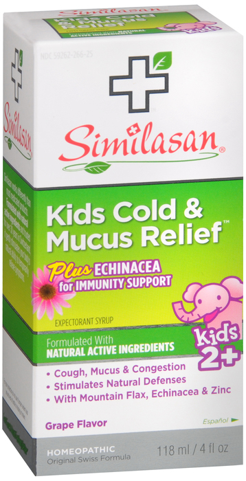 Similasan Kids Cold&Mucus Relf Syrup 118 ml Syrup 118 ml By Emerson Healthcare U