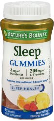 Sleep Complex Mel3 mg Gum Gummy 3 mg 60 By Nature's Bounty USA 