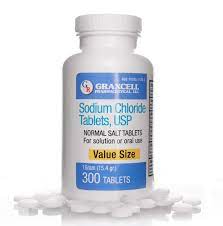 Case of 24-Sodium Chloride 1 gm Tab 100 Tab 1 gm 100 By Westminster Pharmaceutic