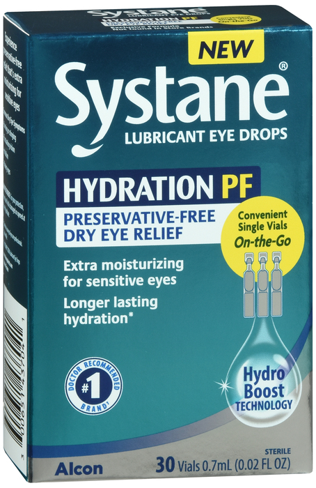 Systane Hydration PF Lube Eye Drops Vial 30 By Alcon Vision Care Grp USA 