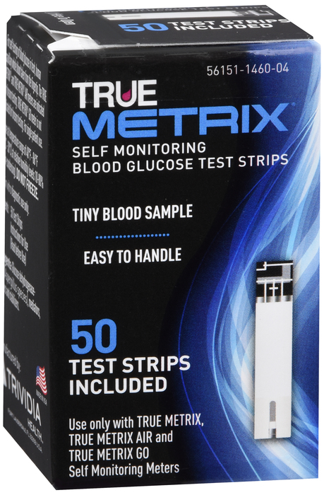 True Metrix Strips 50Ct-Single Pt Useon Strip 50 By Trividia Health -OTC USA 