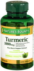 Turmeric 1000 mg Capsule 1000 mg 60 By Nature's Bounty USA 
