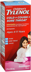 Tylenol Child Cold+Cgh+St Sus Bblgm 4oz Suspension 4 oz By J&J Consumer USA 