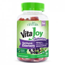 Vitajoy Elderberry Gummy 60 By 21st Century USA 