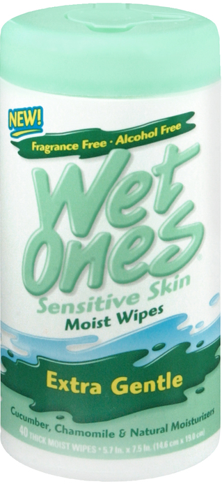 Pack of 12-Wet Ones Sensitive Skin Wipe By Edgewell Personal Care USA 