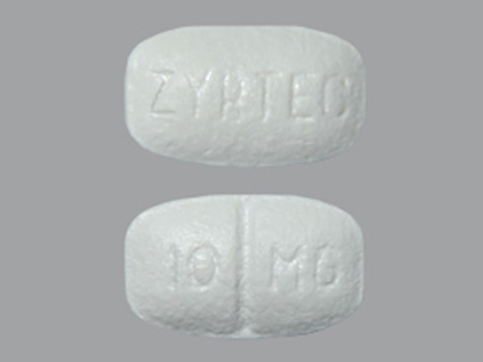 Zyrtec 24 Hour Allergy Relief 10 Mg Tablets For By J&J Consumer USA 