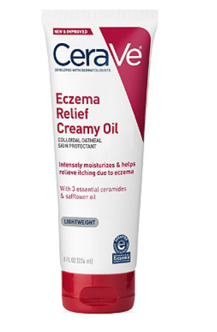 Case of 12-Cerave Eczema Relief Creamy Oil 3.4OZ By Loreal