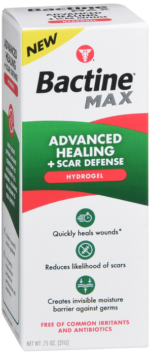 Bactine Max Advanced Healing Scar Gel .75oz By Emerson Healthcare USA 