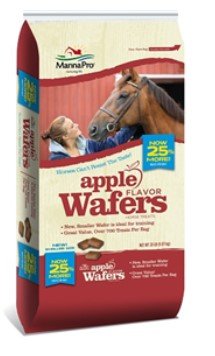 Apple Flavor Wafers Horse Treats By Manna Pro Corpora