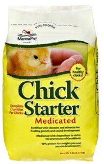 Chick Starter Medicated Crumbles, 5lb By Manna Pro Corpora