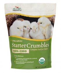 Organic Starter Crumbles, Non-Medicated, 5lb By Manna Pro  