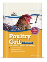 Poultry Grit with Probiotics, Insoluble Crushed Granite, 5lb By Manna Pro  