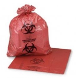 Low Density Biohazard Waste Bag 24x24in 8-10 Gal By Medical Safety Systems