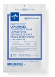 LAP SPONGE 4X18 By Medline Industries