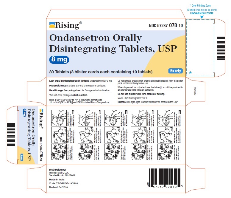 '.Ondansetron 8 MG TAB 30 By Rising Phar. .'