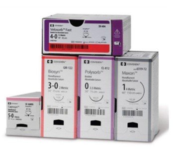 Biosyn #2-0 GS24 30in Violet 1/2 Circle Taper By Medtronic