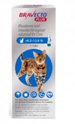 '.Bravecto Plus for Cats 6.2 to .'