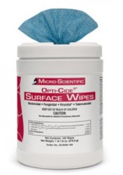 Opti-Cide 3 Surface Wipes, 100 Count By Micro-Scientific