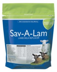 Sav-A-Lam Lamb Milk Replacer, 8lb By Milk Products