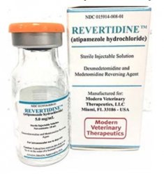 Revertidine (Atipamezole Hydrochloride) Sterile InjectableBy Modern Vet Therapeu