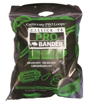 Callicrate Pro Bander Loops, 100 Count By No Bull