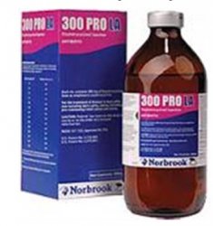 300 Pro LA (Oxytetracycline) Injection Antibiotic, 100mL By Norbrook