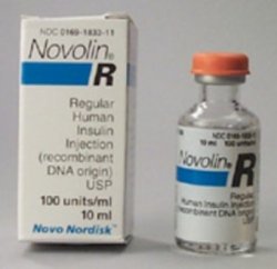 Insulin Novolin R Injection By Novo Nordisk