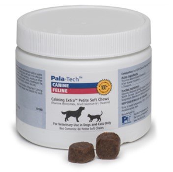 Calming Extra Petite Soft Chews for Dogs and Cats, 60  By Pala-Tech Laboratories