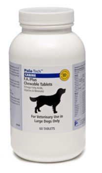 Canine F.A. / Plus Chewable Tablets for Large Dogs, 6  By Pala-Tech Laboratories