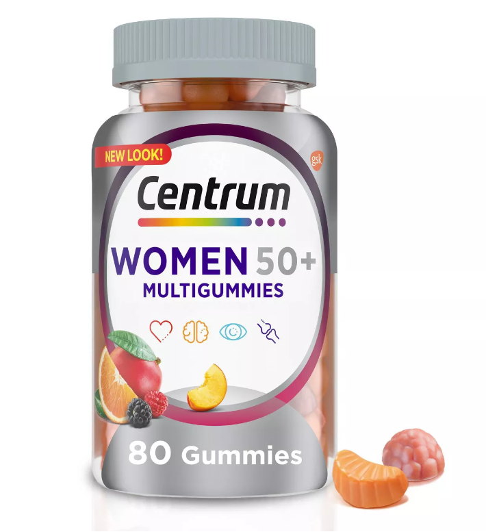 Centrum Multi 50+ Women Multi Gummy 80 By Glaxo Smith Kline Consumer Hc USA 