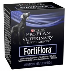 Veterinary Diets FortiFlora Canine Probiotic Supplement, 180 Packets (6 Boxes of