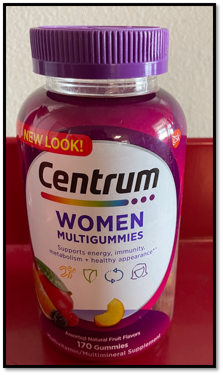 Case of 12-Centrum Women Multi Gummy 170 By Glaxo Smith Kline Consumer Hc USA 