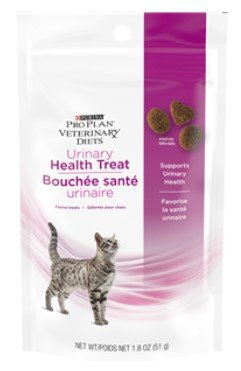 Pro Plan Veterinary Diets Feline Urinary Health Treats, 1.8oz By Purina