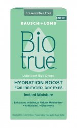 Pack of 12-Biotrue Hydration Bst Dry Eye Drop 0.33Oz  By Valeant 