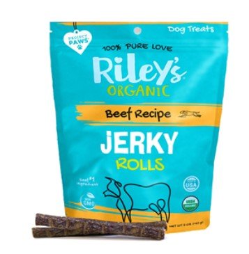 Beef Jerky Rolls By Riley's Organics