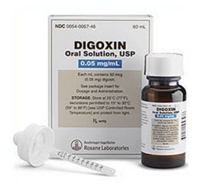 Digoxin Oral Solution 0.05mg/m