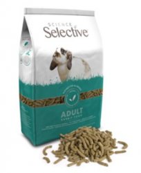Science Selective Adult Rabbit Food, 4lb By Supreme Petfoods