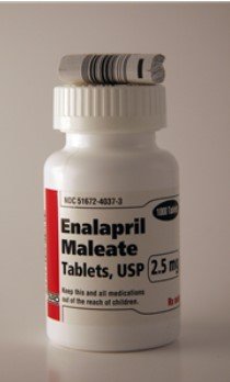 Enalapril Maleate Tablets 2.5mg, 1000 Count By Taro Pharmaceuticals